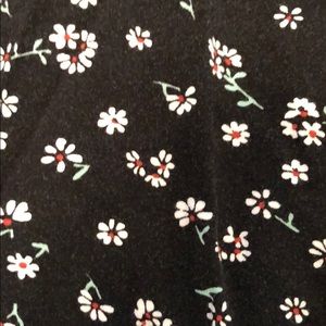 Black floral Urban Outfitters dress